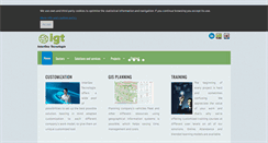 Desktop Screenshot of intergeotecnologia.com